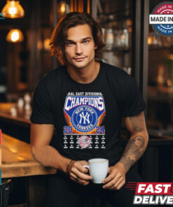 Al East Division Champions New York Yankees 2024 Shirt