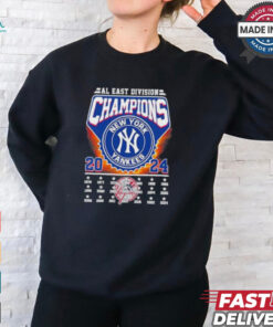 Al East Division Champions New York Yankees 2024 Shirt