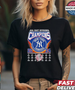Al East Division Champions New York Yankees 2024 Shirt