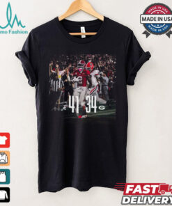 Alabama Crimson Tide 41 34 Georgia Bulldogs Final Score 2024 Shirt