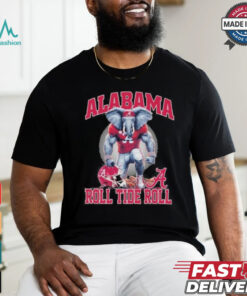 Alabama Crimson Tide Mascot Roll Tide Roll 2024 Shirt