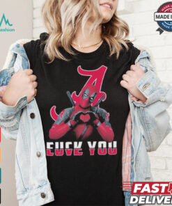 Alabama Crimson Tide X Deadpool Fuck You Love You Shirt