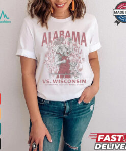 Alabama vs. Wisconsin 2024 Jump Up Get Down September 14th 2024 Camp Randall Stadium Shirt