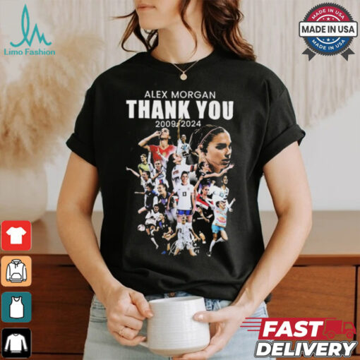 Alex Morgan Thank You 2009 – 2024 Signature Shirt