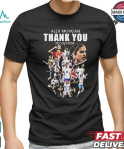 Alex Morgan Thank You 2009 – 2024 Signature Shirt