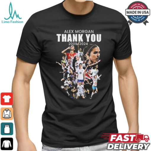 Alex Morgan Thank You 2009 – 2024 Signature Shirt