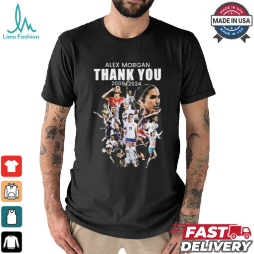 Alex Morgan Thank You 2009 – 2024 Signature Shirt
