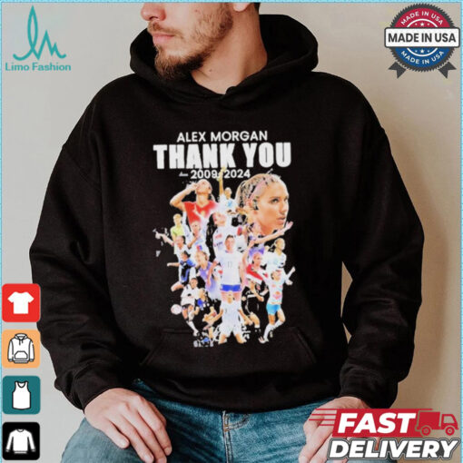 Alex Morgan Thank You 2009 – 2024 Signature T Shirt