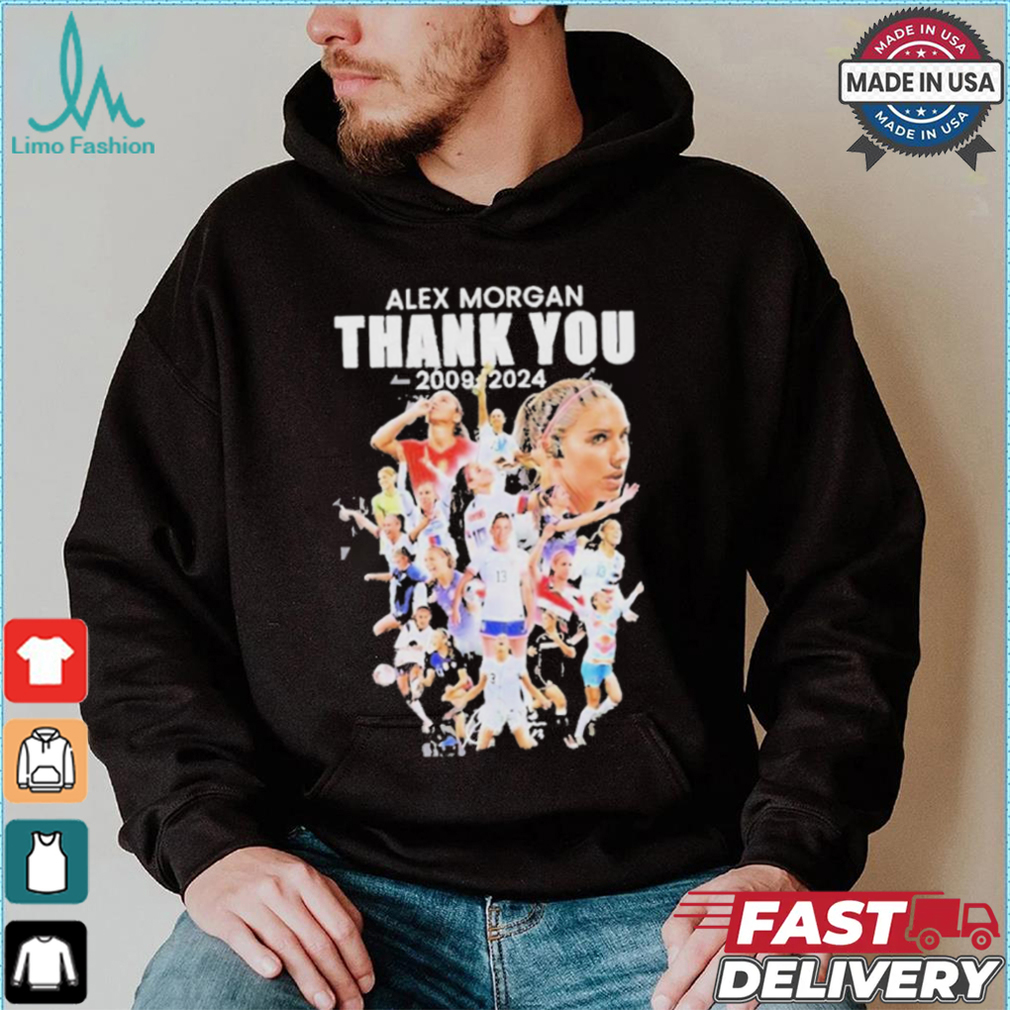 Alex Morgan Thank You 2009 – 2024 Signature T Shirt Alex Morgan Thank You 2009 – 2024 Signature T Shirt