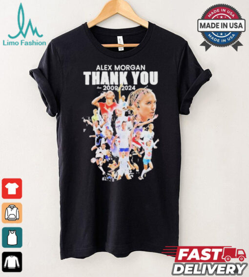 Alex Morgan Thank You 2009 – 2024 Signature T Shirt