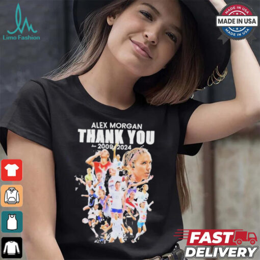 Alex Morgan Thank You 2009 – 2024 Signature T Shirt