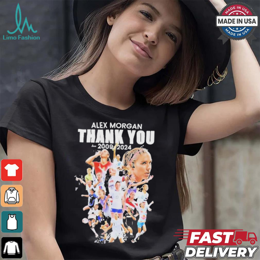 Alex Morgan Thank You 2009 – 2024 Signature T Shirt Alex Morgan Thank You 2009 – 2024 Signature T Shirt