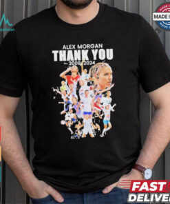 Alex Morgan Thank You 2009 – 2024 Signature T Shirt