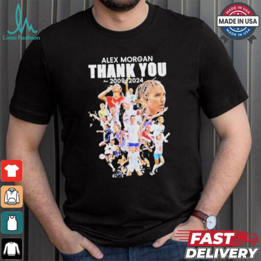 Alex Morgan Thank You 2009 – 2024 Signature T Shirt