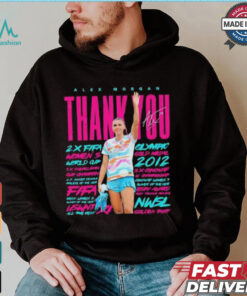 Alex Morgan Womens Soccer thank you signature 2024 shirt