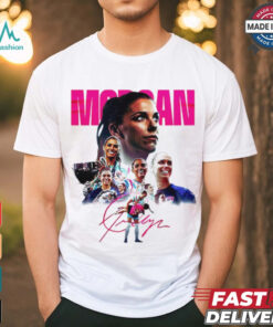 Alex Morgan women soccer player signature vintage shirt