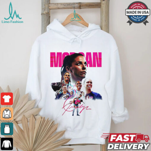 Alex Morgan women soccer player signature vintage shirt