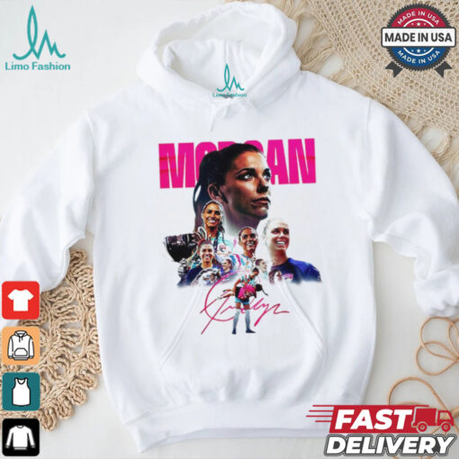 Alex Morgan women soccer player signature vintage shirt