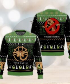 Alien Facehugger Ugly Sweater