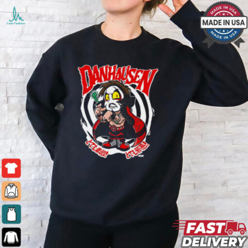 All Elite Wrestling Danhausen   Curses Kids T Shirt