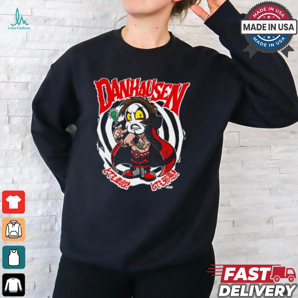 All Elite Wrestling Danhausen Curses Kids T Shirt All Elite Wrestling Danhausen Curses Kids T Shirt
