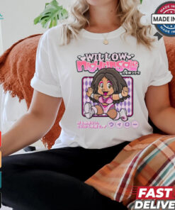 All Elite Wrestling Willow Nightingale The Girl With The Power Kids T Shirt