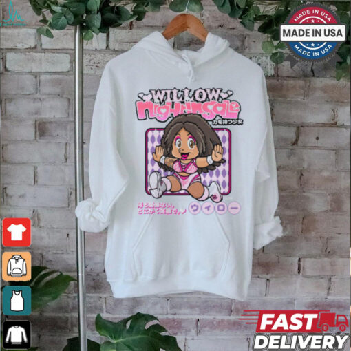 All Elite Wrestling Willow Nightingale   The Girl With The Power Kids T Shirt