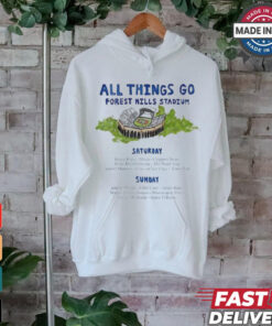 All Things Go Watercolor NYC Lineup Shirt