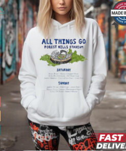 All Things Go Watercolor NYC Lineup Shirt