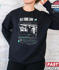 All Time Low & Glamour Kills Throwback Forever t shirt