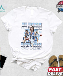 Alyssa Ustby UNC NCAA Women’s Basketball Player Collage shirt