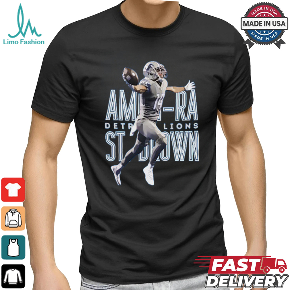 Amon Ra St. Brown Lions Football T Shirt Amon Ra St. Brown Lions Football T Shirt