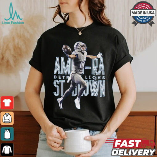 Amon Ra St. Brown Lions Football T Shirt