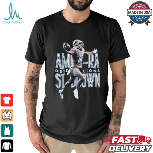 Amon Ra St. Brown Lions Football T Shirt