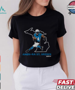 Amon Ra St. Brown State Star Shirt