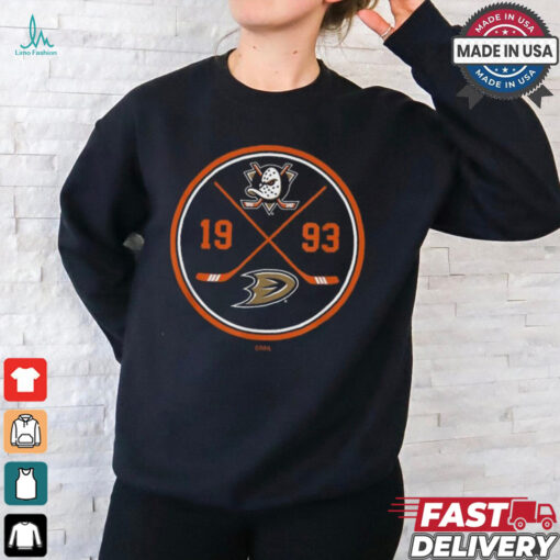 Anaheim ducks prize black officially licensed T shirt