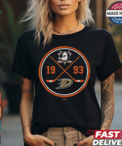 Anaheim ducks prize black officially licensed T shirt