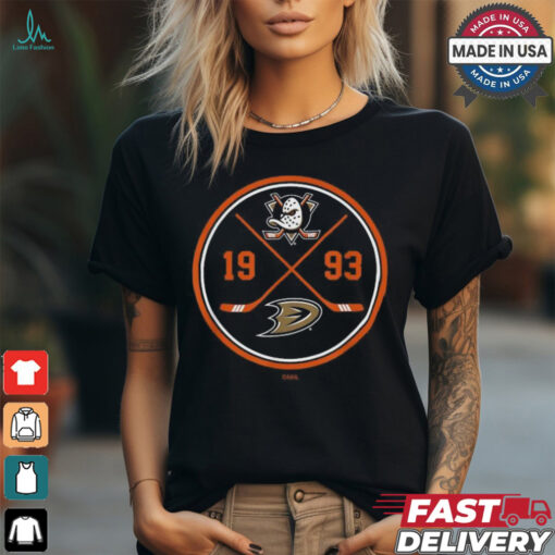 Anaheim ducks prize black officially licensed T shirt