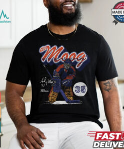 Andy Moog Edmonton Retro Script shirt Andy Moog Edmonton Retro Script shirt