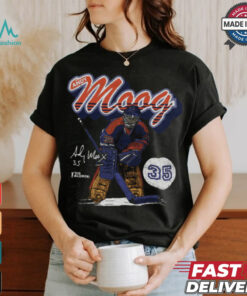 Andy Moog Edmonton Retro Script shirt