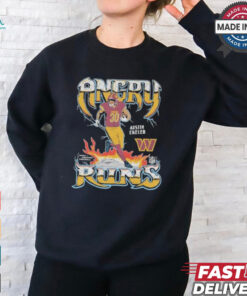 Angry Runs Washington Commanders Austin Ekeler 2024 Shirt