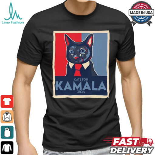 Anne Burrell Wearing Politically Purrfect Cats For Kamala 2024 Shirt