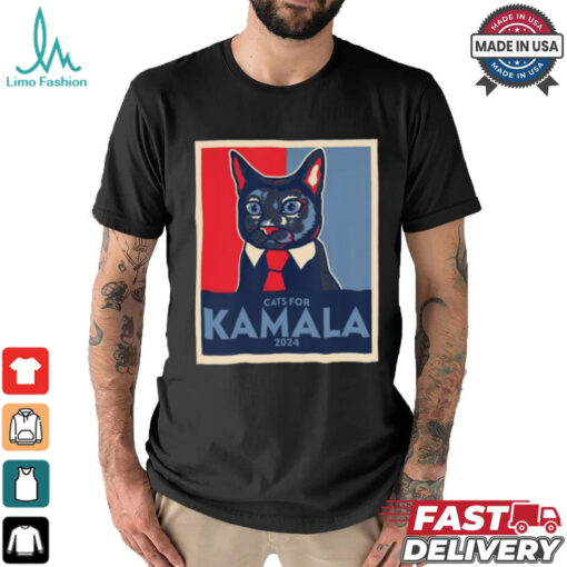 Anne Burrell Wearing Politically Purrfect Cats For Kamala 2024 Shirt