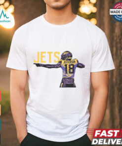 Anthony Edwards Wearing Jets Justin Jefferson Unisex T Shirt