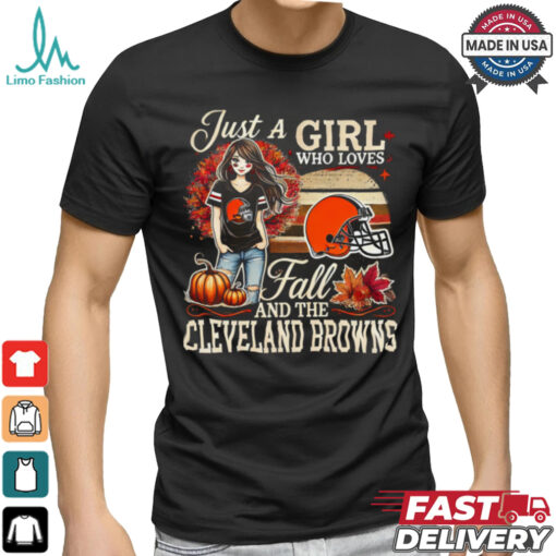 AnyConv.com__Just A Girl who loves fall and the Cleveland Browns 2024 shirt