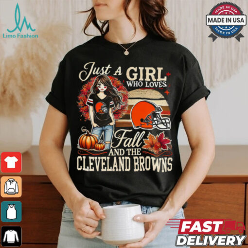 AnyConv.com__Just A Girl who loves fall and the Cleveland Browns 2024 shirt