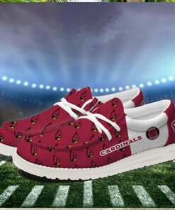 Arizona Cardinals 2024 Version Personalized Hey Dude Shoes