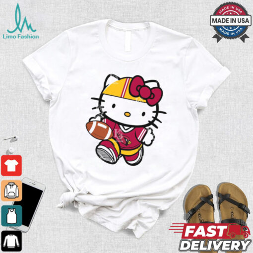 Arizona Cardinals Cute Hello Kitty Football shirt