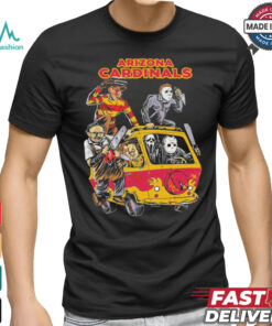 Arizona Cardinals NFL Horror Characters Movie Hippie Halloween Shirt, hoodie, sweater, long sleeve and tank top Arizona Cardinals NFL Horror Characters Movie Hippie Halloween Shirt