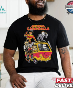 Arizona Cardinals NFL Horror Characters Movie Hippie Halloween Shirt, hoodie, sweater, long sleeve and tank top Arizona Cardinals NFL Horror Characters Movie Hippie Halloween Shirt